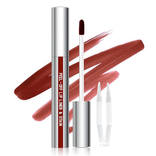Cilrofelr_Peel_Off_Lip_Liner_Stain,_Long_Wear_Tattoo_Lip_Liner_with_Tweezer,_Peel_Off_Lip_Stain_with_Matte_Finish,_Long_Lasting,_Waterproof,_Transfer-proof,_Highly_Pigmented_Color_(Cocoa)