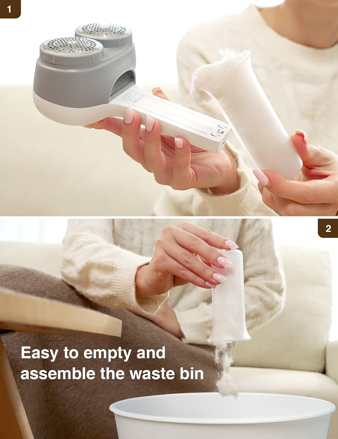 VASSON_Fabric_Shaver,_Electric_Lint_Remover,_Rechargeable_Lint_Shaver,_Sweater_Shavers_to_Remove_Pilling,_Large_Fuzz_Remover_for_Clothes_Couch_Furniture_(Greyish_White)