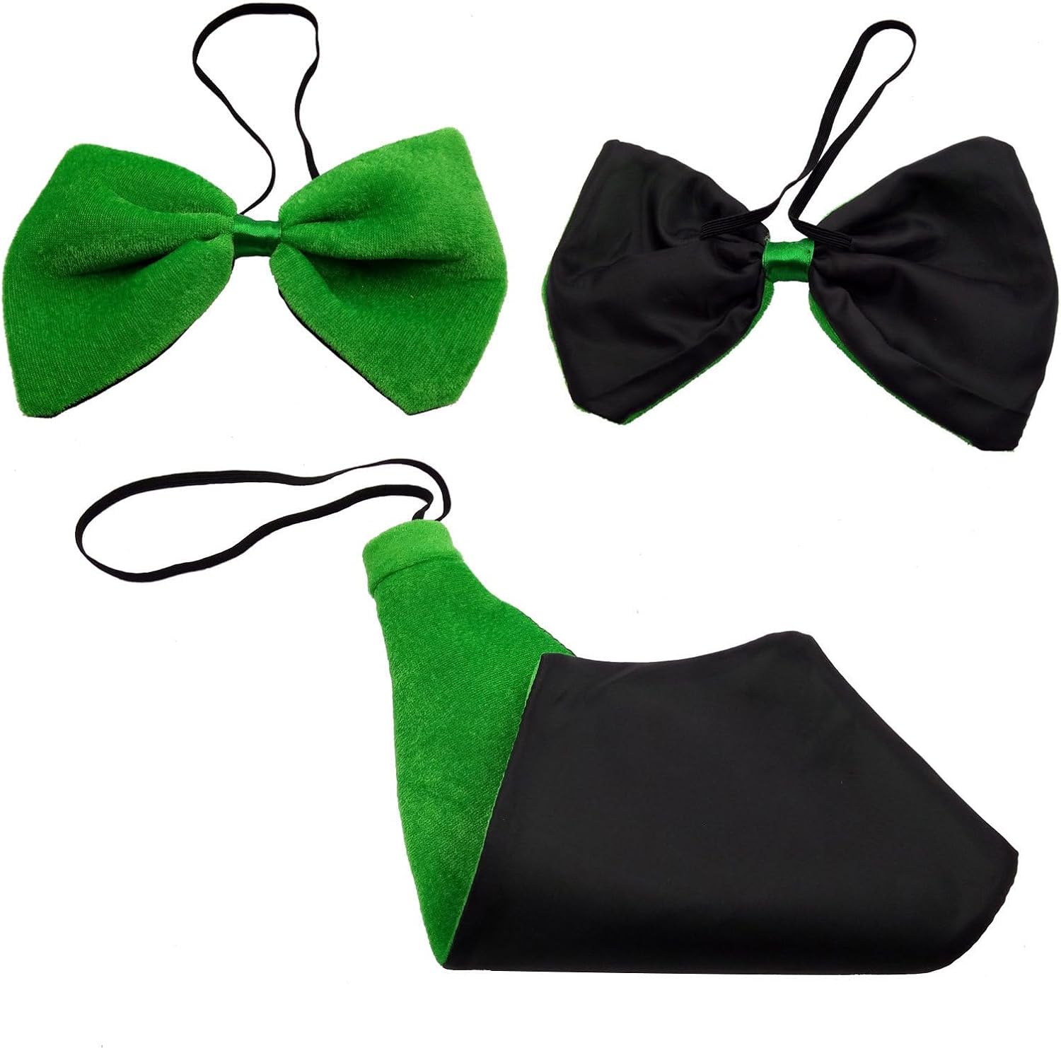 CreepyParty_St._Patrick's_Day_Party_Costume_Suit_Hat,_Bow,_Bow_Tie,_Beard,_Scarf_(Hat,_Beard,_Tie,_Bow_tie)