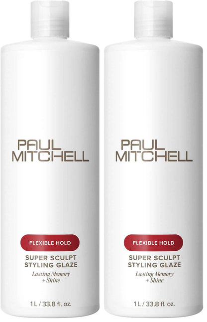 Paul Mitchell Super Sculpt Styling Glaze, Flexible Hold, Lasting Memory + Shine, For All Hair Types