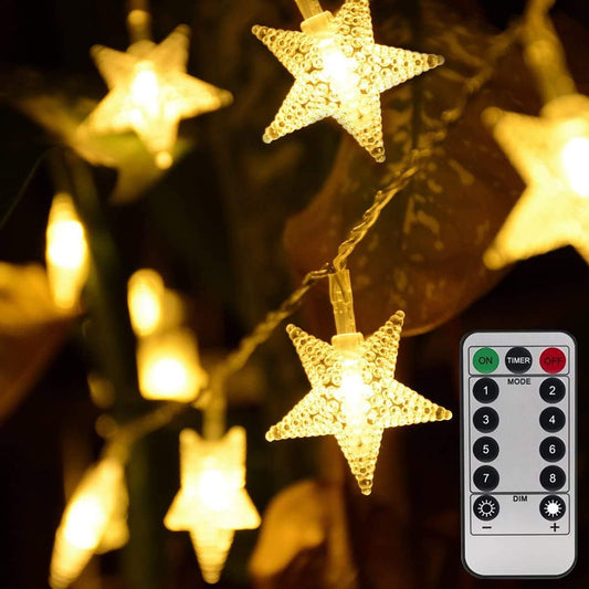 Homeleo_Warm_White_50_Led_Star_Fairy_Lights_with_Remote_Control,_Battery_Powered_Five-Pointed_Star_String_Lights