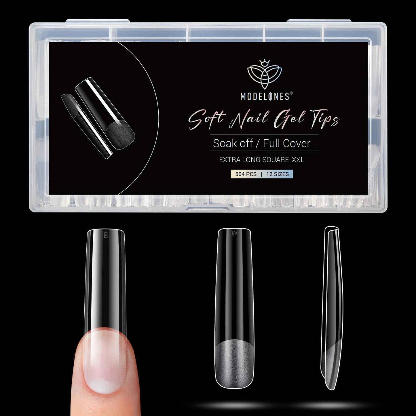 modelones Gel Top Coat, 15 ml 2026 Upgrade Super Shiny Base and Top Coat Set, Soak Off Nail Lamp Acid Free No Wipe Clear Base Top Gel Nail Polish