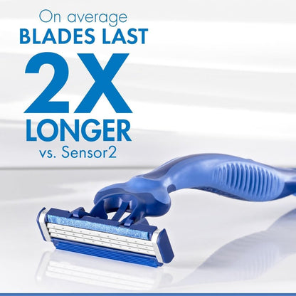 Gillette_Sensor3_Comfort_Men's_Disposable_Razors,_12_Razors