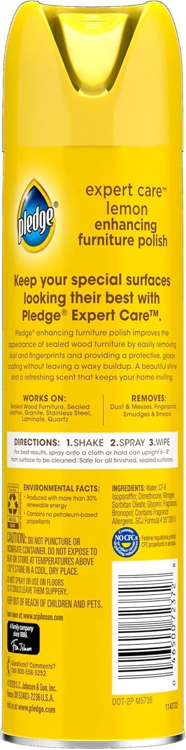 Pledge_Enhancing_Polish_Spray,_Wood_Furniture_&_Stainless_Steel_Polish,_Remove_Dust_and_Fingerprints,_Fast_Shine_and_Protect,_Prevent_Scratches_&_Knicks_-_Lemon_Scent,_9.7oz
