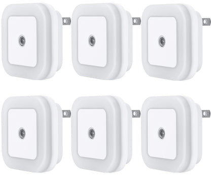Uigos_LED_Night_Light_Lamp_with_Smart_Sensor_Dusk_to_Dawn_Sensor,_Daylight_White,_0.5W_Plug-in,_6-Pack