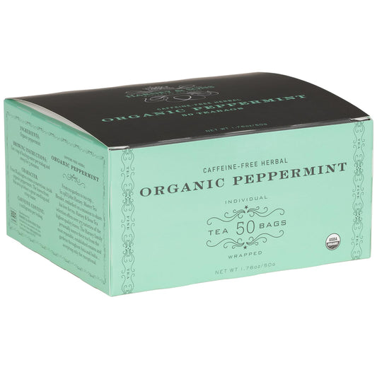Harney_&_Sons_Organic_Peppermint_Tea_1.76oz/50g_(50_Tea_Bags)