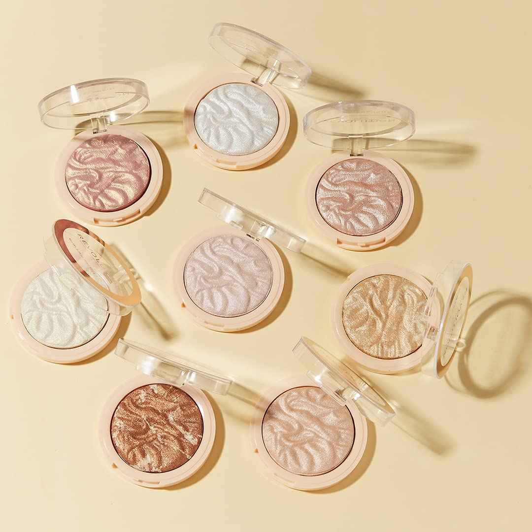 Revolution, Reloaded Pressed Powder Highlighter, Intensely Pigmented for a High Impact Dewy Finish