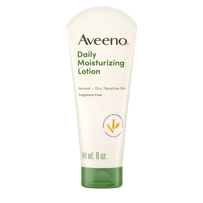 Aveeno_Daily_Moisturizing_Body_Lotion,_Body_Lotion_for_Dry_Skin_with_Prebiotic_Oat,_Paraben_Free,_Fragrance_Free,_Non-Greasy,_Non-Comedogenic_Moisturizer,_8_FL_OZ