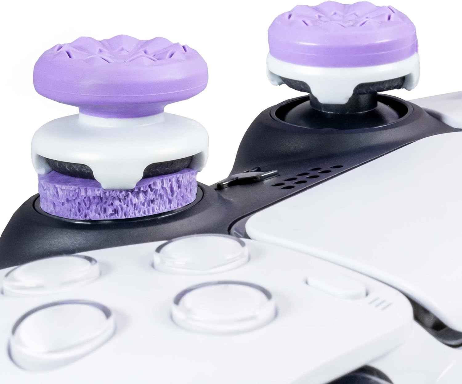 KontrolFreek Aim Boost Kit for PlayStation 5 (PS5) and PlayStation 4 (PS4) Controller | Includes Performance Thumbsticks and Precision Rings | Galaxy Edition