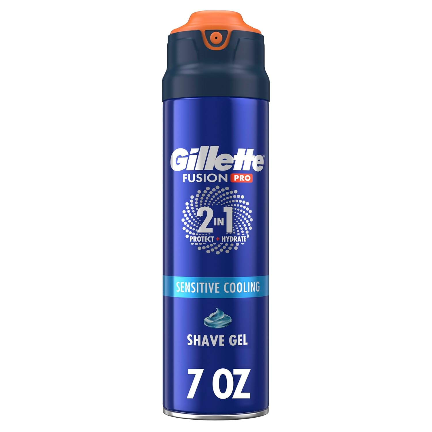 Gillette_PRO_Shaving_Gel_For_Men_Cools_To_Soothe_Skin_And_Hydrates_Facial_Hair,_7oz,_ProGlide_Sensitive_2_in_1_Shave_Gel