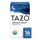 TAZO Organic Herbal Tea Bags, Caffeine-Free Bedtime Tea, Relaxing Chamomile and Lavender Blend