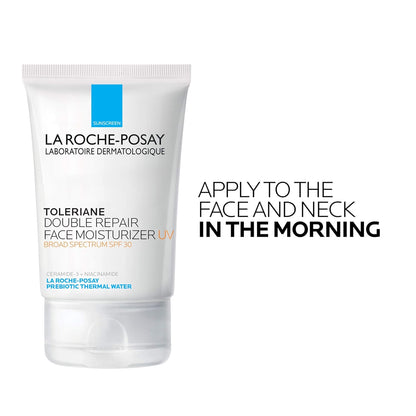 La_Roche-Posay_Toleriane_Double_Repair_UV_SPF_Moisturizer_for_Face,_Daily_Facial_Moisturizer_with_Sunscreen_SPF_30,_Niacinamide_and_Glycerin,_Oil_Free,_Moisturizing_Sun_Protection