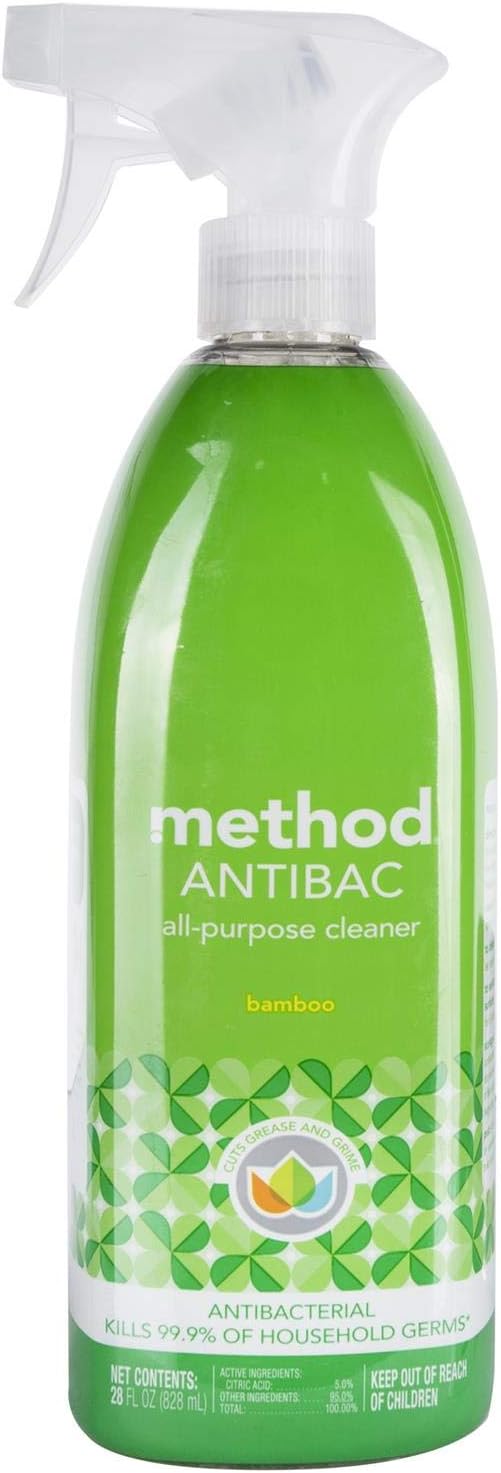 Method_Antibacterial_All-Purpose_Cleaner_Spray,_Bamboo,_Kills_99.9%_of_Household_Germs,_28_Fl_Oz