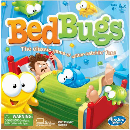 Bed Bugs Board Game | The Classic Game of Critter-Catchin’ Fun | Kids and Preschool Games | Ages 4 and Up | 2 to 3 Players | Family Games | Easter Gift for Kids (Amazon Exclusive)