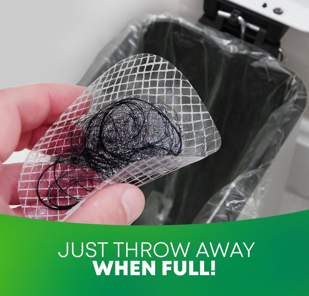 TubShroom_Toss_26pk_Disposable_Drain_Covers_-_Hair_Catcher_Mesh_Sticker_Strainers_for_Shower_Bathtub_and_Bathroom_Sink_Drains_to_Prevent_Clogged_Drains,_Half_Year_Supply