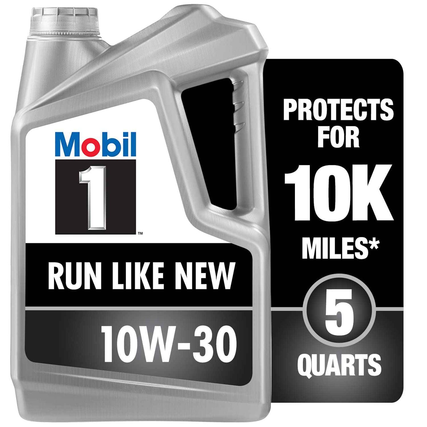Mobil 1 Advanced Fuel Economy Full Synthetic Motor Oil 0W-20, 5 Quart