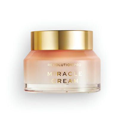 Revolution Beauty London, Pro Miracle Cream, Hydrating &amp;amp; Moisturizing Face Cream, Helps Dullness with Hyaluronic Acid &amp;amp; Niacinamide, 3.38 oz