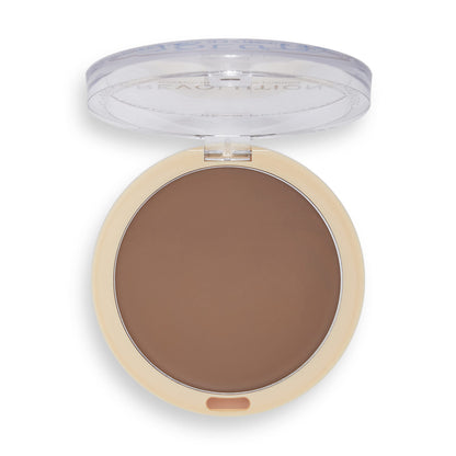 Revolution Beauty London, Ultra Cream Face Bronzer, Buildable &amp;amp; Blendable Cream Contour, Vegan &amp;amp; Cruelty-Free, Light, 0.24 oz