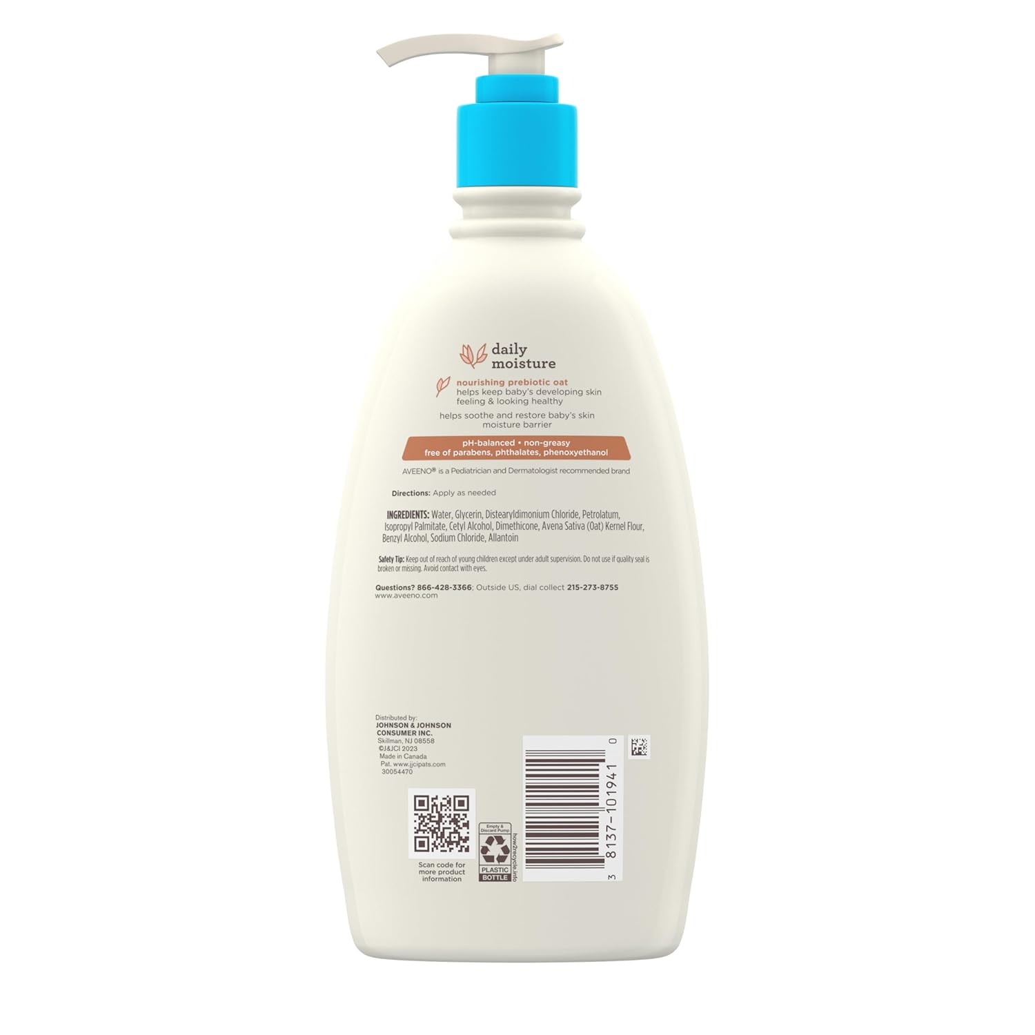 Aveeno_Baby_Daily_Moisture_Body_Lotion_for_Sensitive_Skin,_Hypoallergenic_Moisturizing_Baby_Lotion_with_Nourishing_Oatmeal_to_Deeply_Moisturize_Baby's_Skin,_Fragrance-Free,_18_fl._oz