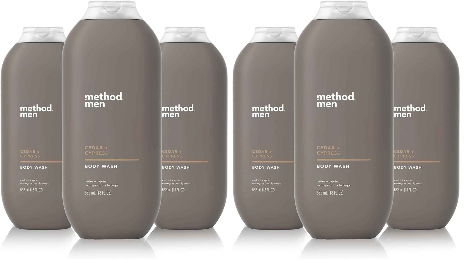 Method Men Body Wash, Paraben and Phthalate Free, Quick-Lathering Cleansers, Cruelty Free