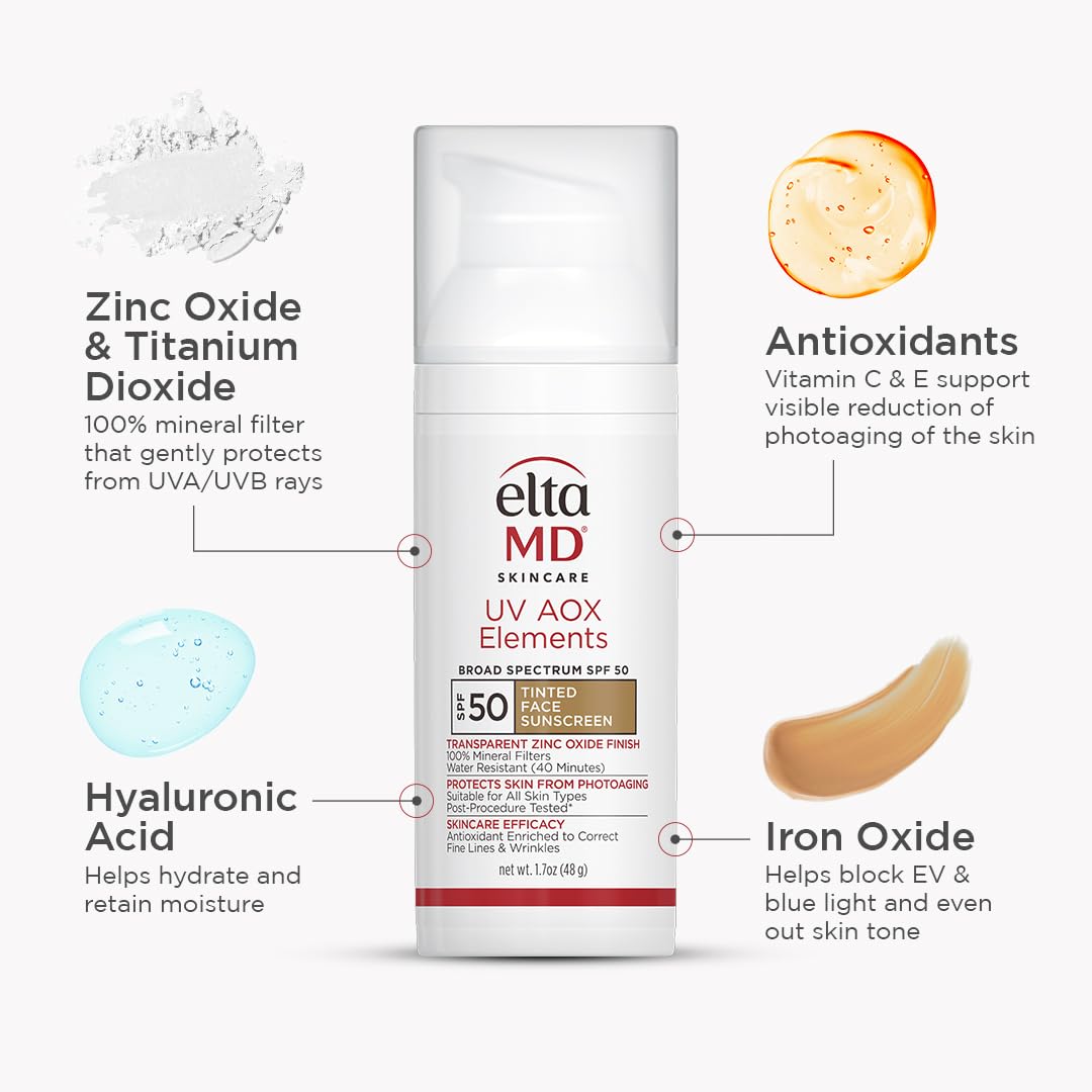 EltaMD_UV_AOX_Elements_Tinted_Face_Sunscreen,_SPF_50,_100%_Tinted_Mineral_Sunscreen_for_Sensitive_Skin_and_Dry_Skin_with_Antioxidants,_1.7_oz_Pump