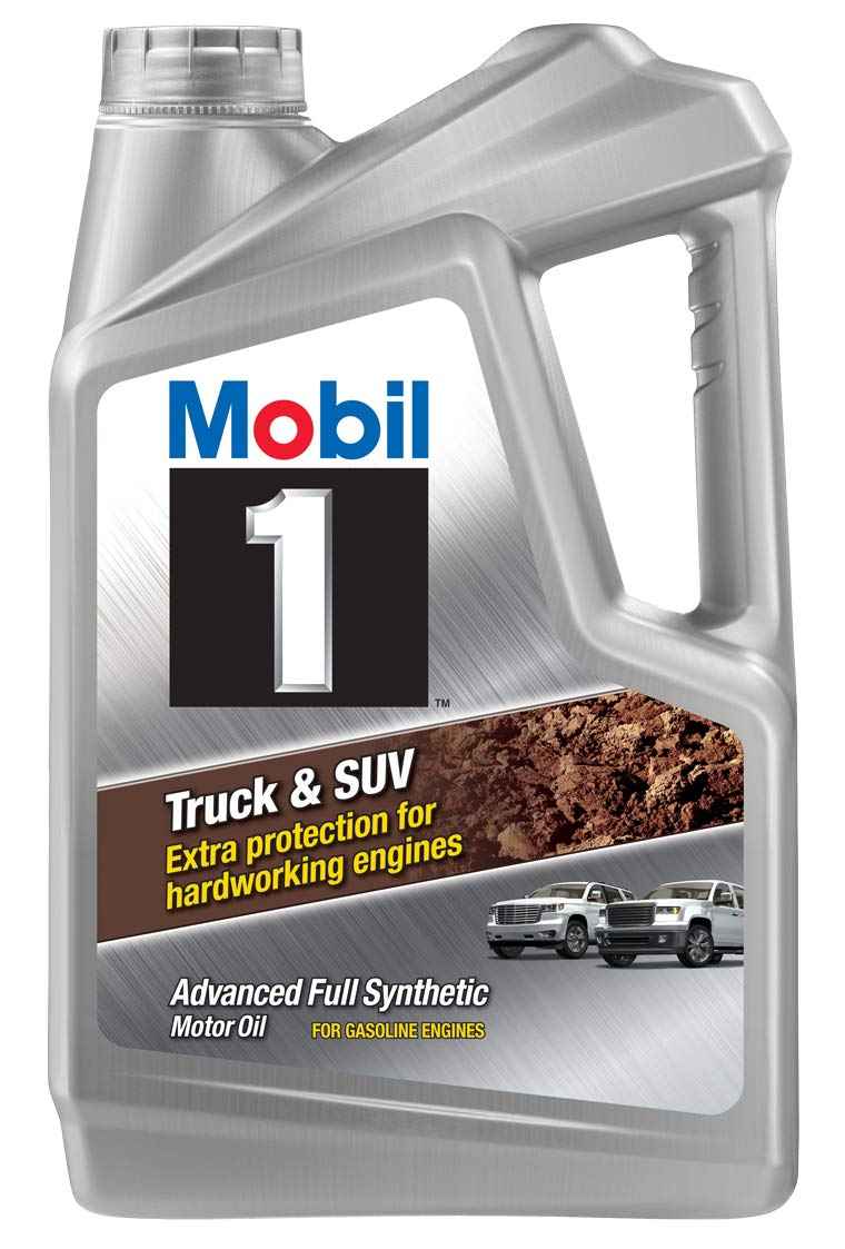 Mobil 1 Advanced Fuel Economy Full Synthetic Motor Oil 0W-20, 5 Quart