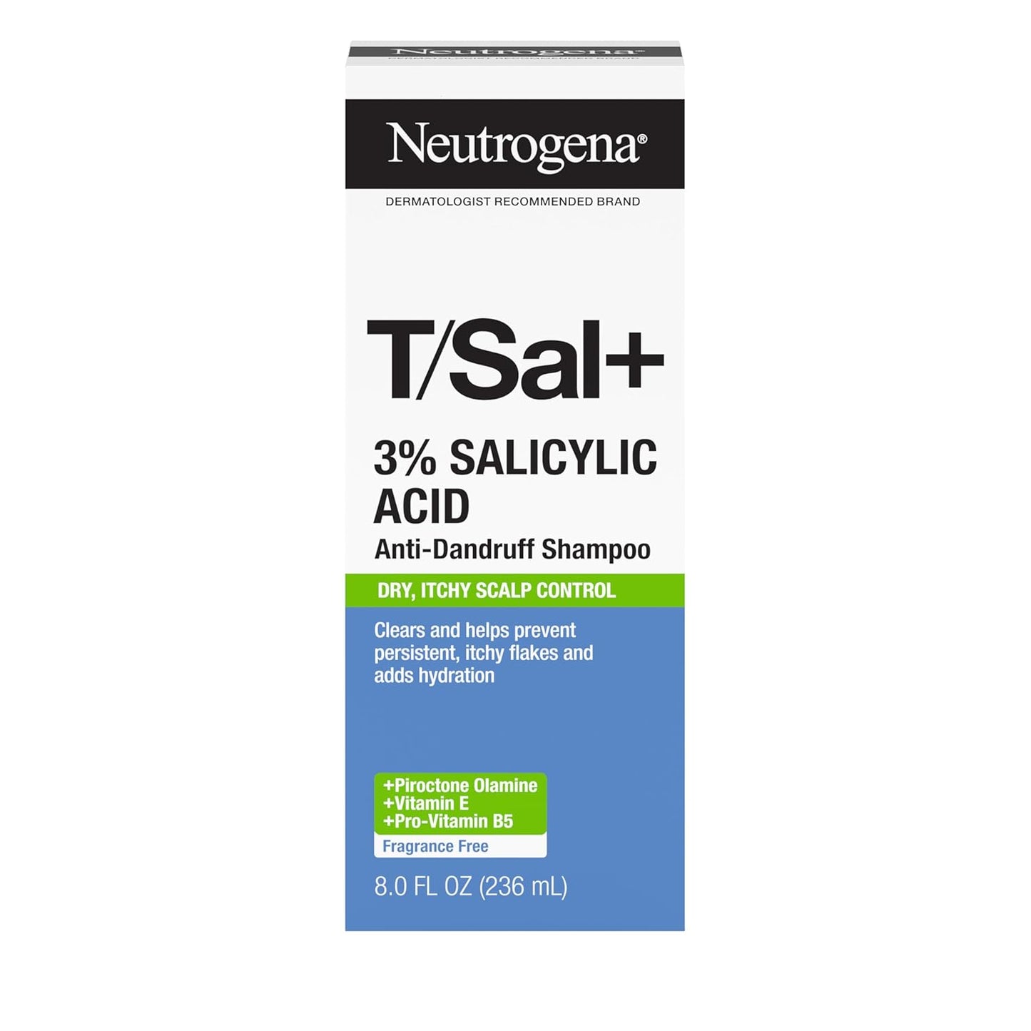 Neutrogena_T/Sal+_Anti-Dandruff_Shampoo_with_3%_Salicylic_Acid,_Clears_Persistent_Itchy_Flakes_and_Adds_Hydration_to_Scalp._With_Piroctone_Olamine,_Vitamin_E_&_Pro-Vitamin_B5,_8_fl._oz