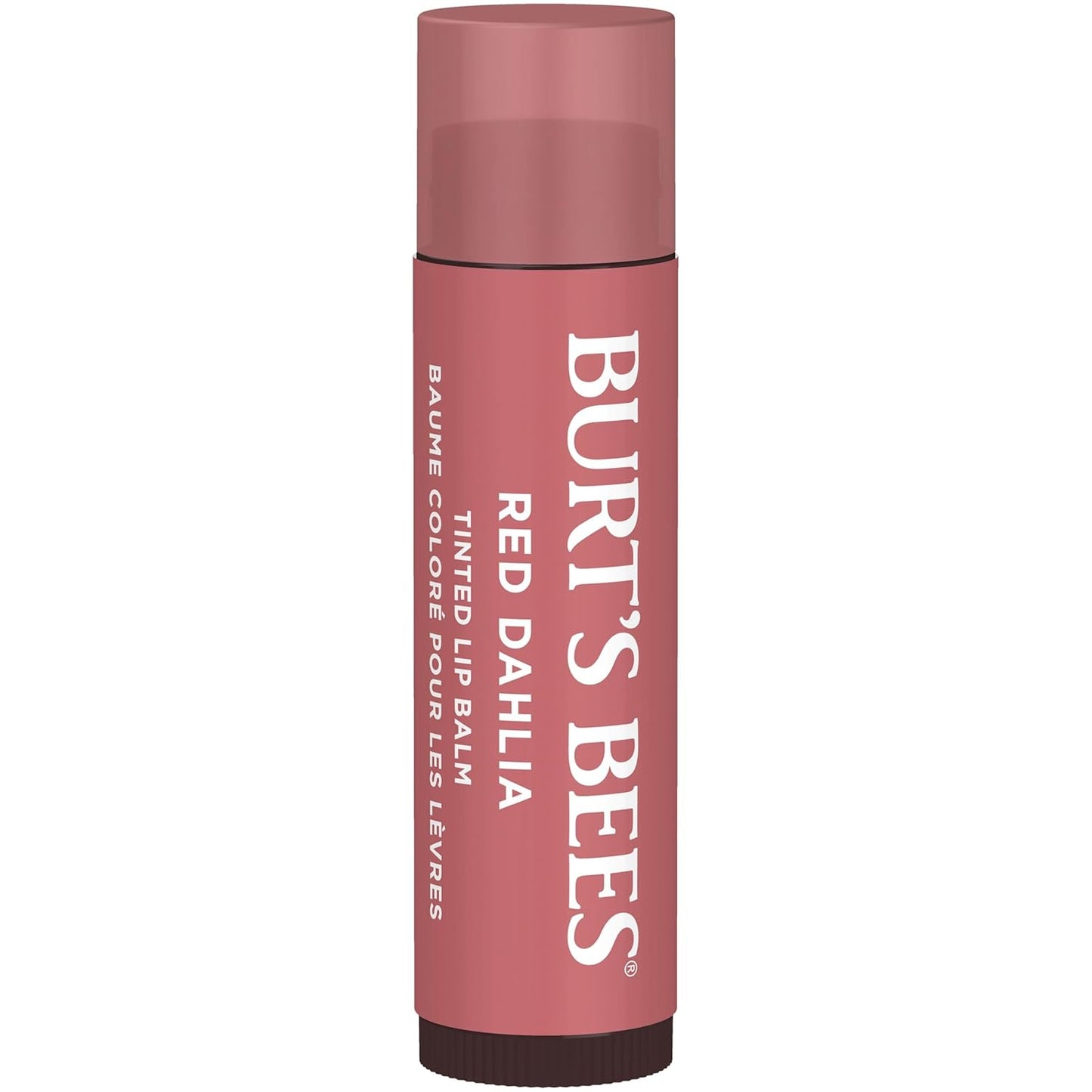 Burt's_Bees_Lip_Tint_Balm_with_Long_Lasting_2_in_1_Duo_Tinted_Balm_Formula,_Color_Infused_with_Deeply_Hydrating_Shea_Butter_for_a_Natural_Looking_Buildable_Finish,_Fiery_Red_Dahlia_(2-Pack)