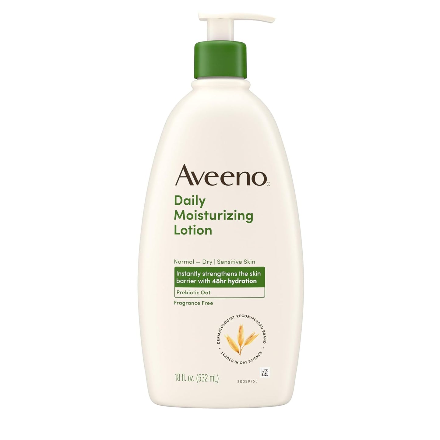 Aveeno_Daily_Moisturizing_Body_Lotion,_Body_Lotion_for_Dry_Skin_with_Prebiotic_Oat,_Paraben_Free,_Fragrance_Free,_Non-Greasy,_Non-Comedogenic_Moisturizer,_18_FL_OZ