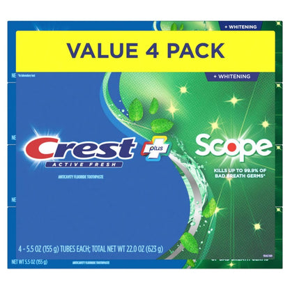 Crest_+_Scope,_Active_Fresh,_Teeth_Whitening_Toothpaste_for_adults,_5.5oz_4_pack,_Bad_Breath_Treatment,_Breath_Freshner,_for_Sensitive_Teeth,_Deep_Stain_remover,_Travel_Size_Toiletries