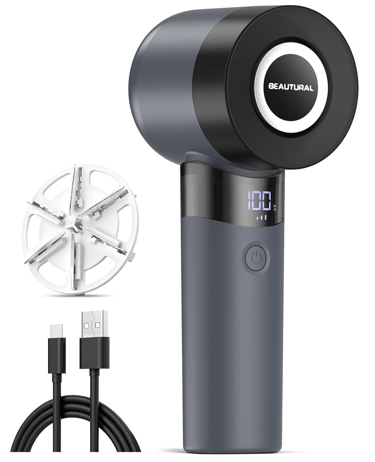 BEAUTURAL_Fabric_Shaver_and_Lint_Remover,_Rechargeable_Electric_Sweater_Shaver_with_3_Speeds,_6_Leaf_Blades_and_LED_Display,_Portable_Pilling_Remover_for_Clothes,_Furniture,_Blankets,_Blue