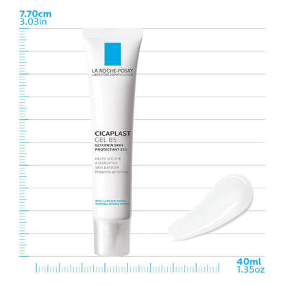 La_Roche-Posay_Cicaplast_Gel_B5,_Protective_Repair_Gel_for_Cracked,_Chapped_Skin_with_Madecassoside_and_Glycerin,_Tested_Post-Procedure,_Post-Stitches,_Post-Laser,_1.35_Fl_Oz