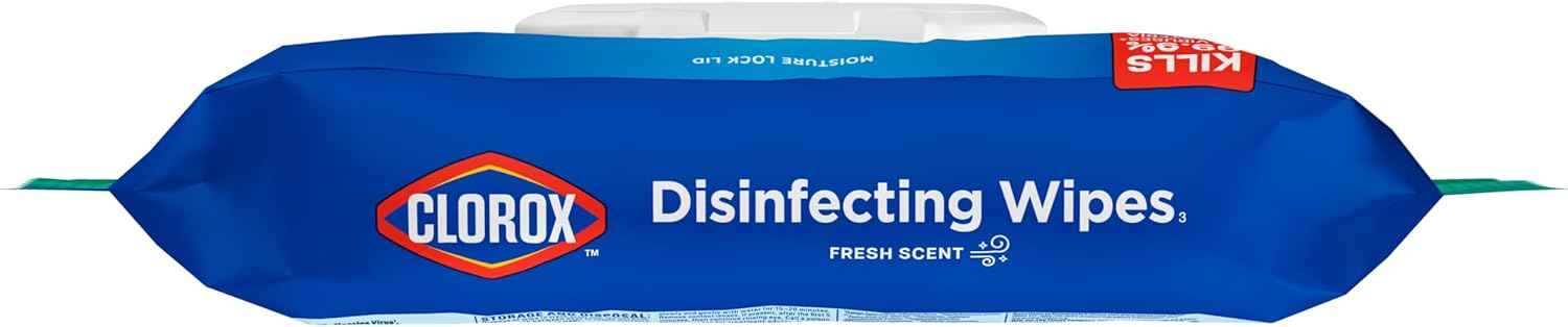 Clorox Disinfecting Wipes Flex Pack, Bleach Free, 75 Count