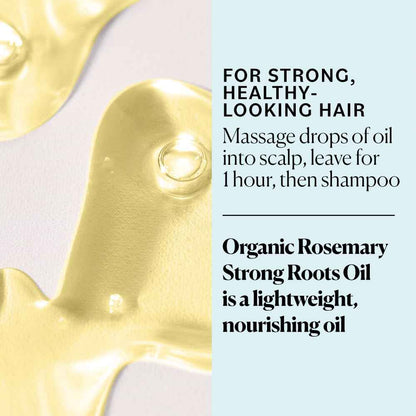 Sky Organics - Organic Rosemary Oil with Strong Roots - Hair Growth Serum with Macadamia, Jojoba & Essential Oils for Scalp - Natural Beauty and Hair Care - 2 fl oz