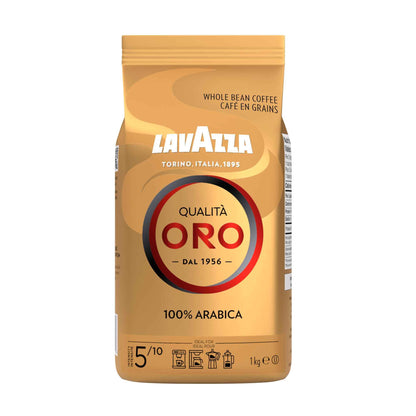 Lavazza Whole Bean Coffee, Medium Espresso Roast, Arabica and Robusta Blend
