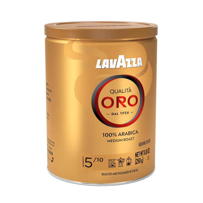 Lavazza Qualità Oro Ground Coffee, Medium Roast, 100% Arabica