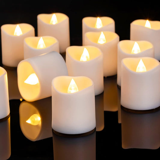 Homemory_24/50_Pack_Flameless_LED_Votive_Candles,_200+Hour_Lasting_Electric_Fake_Candles,_Battery_Operated_Tealights_in_Warm_White_for_Wedding,_Proposal_Anniversary,_Romantic_Decor(Batteries_Included)