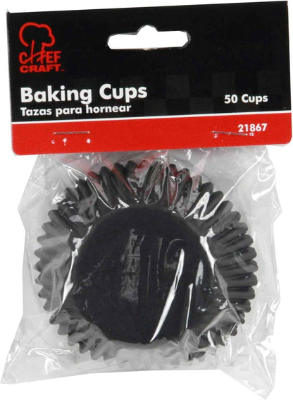 Chef Craft Classic Cupcake Liners, 50 count