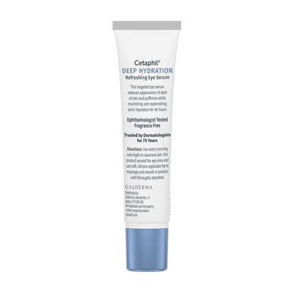 CETAPHIL_Deep_Hydration_Refreshing_Eye_Serum,_0.5_fl_oz,_48Hr_Hydrating_Under_Eye_Cream_to_Reduce_the_Appearance_of_Dark_Circles,_With_Hyaluronic_Acid,_Vitamin_E_&_B5_(Packaging_May_Vary)
