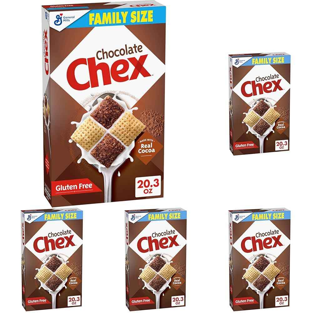Blueberry Chex Cereal, Gluten Free Breakfast Cereal, Made with Whole Grain