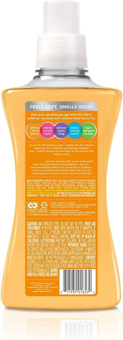 Method Fabric Softener; 53.5 Ounces; 45 Loads