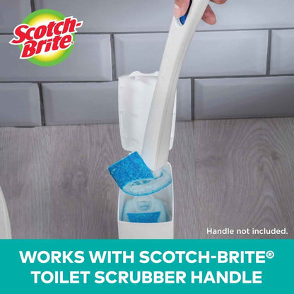 Scotch-Brite Disposable Toilet Scrubber Refills, Removes Rust & Hard Water Stains