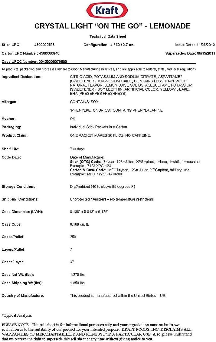 Crystal_Light_Products_Crystal_Light-Flavored_Drink_Mix,_Lemonade,_30-_0.17_oz_Packets_beverage,_PACK_OF_1