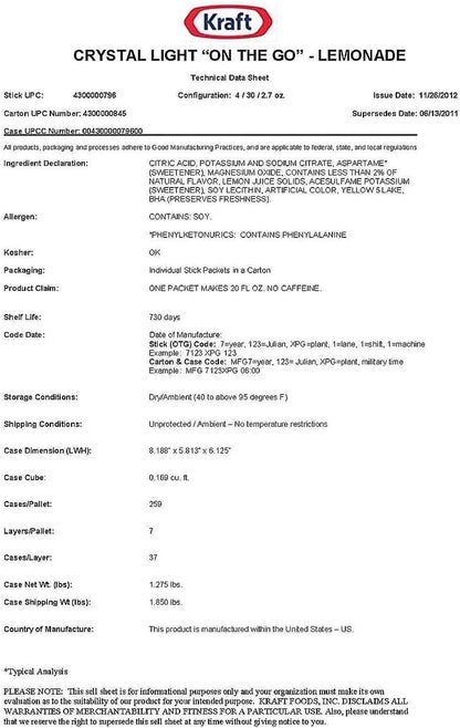 Crystal_Light_Products_Crystal_Light-Flavored_Drink_Mix,_Lemonade,_30-_0.17_oz_Packets_beverage,_PACK_OF_1