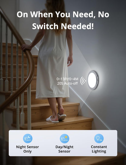 Combuh_Battery_Operated_Shower_Light_Waterproof_Inside,_Rechargeable_Motion_Sensor_Ceiling_Lights_Battery_Powered_with_Remote,_No_Wiring_Magnetic_Cordless_LED_Overhead_Lighting_for_Closet_Hallway