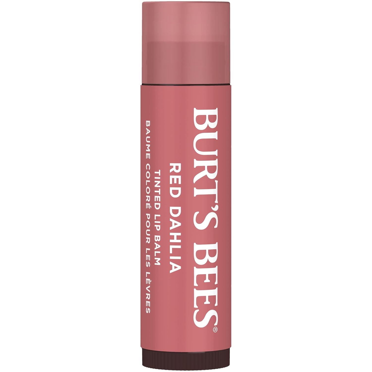 Burt's_Bees_Lip_Tint_Balm_with_Long_Lasting_2_in_1_Duo_Tinted_Balm_Formula,_Color_Infused_with_Deeply_Hydrating_Shea_Butter_for_a_Natural_Looking_Buildable_Finish,_Fiery_Red_Dahlia_(2-Pack)