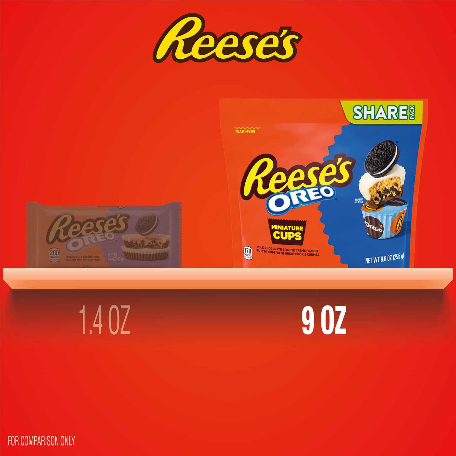 REESE'S_OREO_Milk_Chocolate_&_White_Creme_Cups_Filled_With_Peanut_Butter_&_OREO_Cookies_Pieces_Miniatures_Stand_Up_Bag,_9_oz