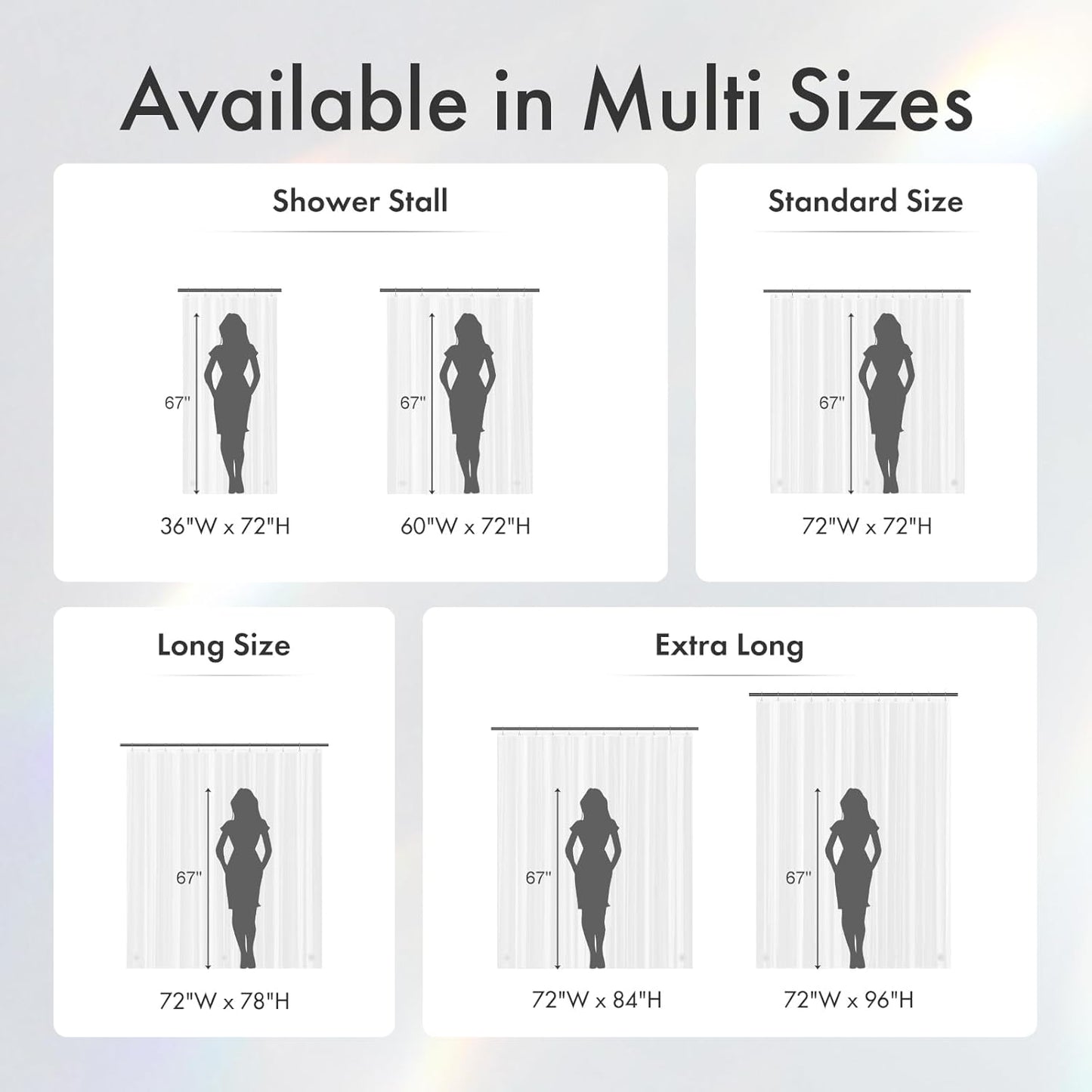 Amazer_Extra_Long_Shower_Curtain_Liner_72_x_84_Clear_Shower_Liner_Medium_Weight_PEVA_Waterproof_Inside_Shower_Curtains_for_Bathroom_with_3_Magnets_and_Rustproof_Grommets