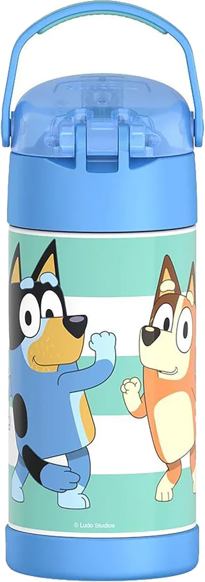 THERMOS_FUNTAINER_Water_Bottle_with_Straw_-_12_Ounce_-_Kids_Stainless_Steel_Vacuum_Insulated_Water_Bottle_with_Lid,_Bluey