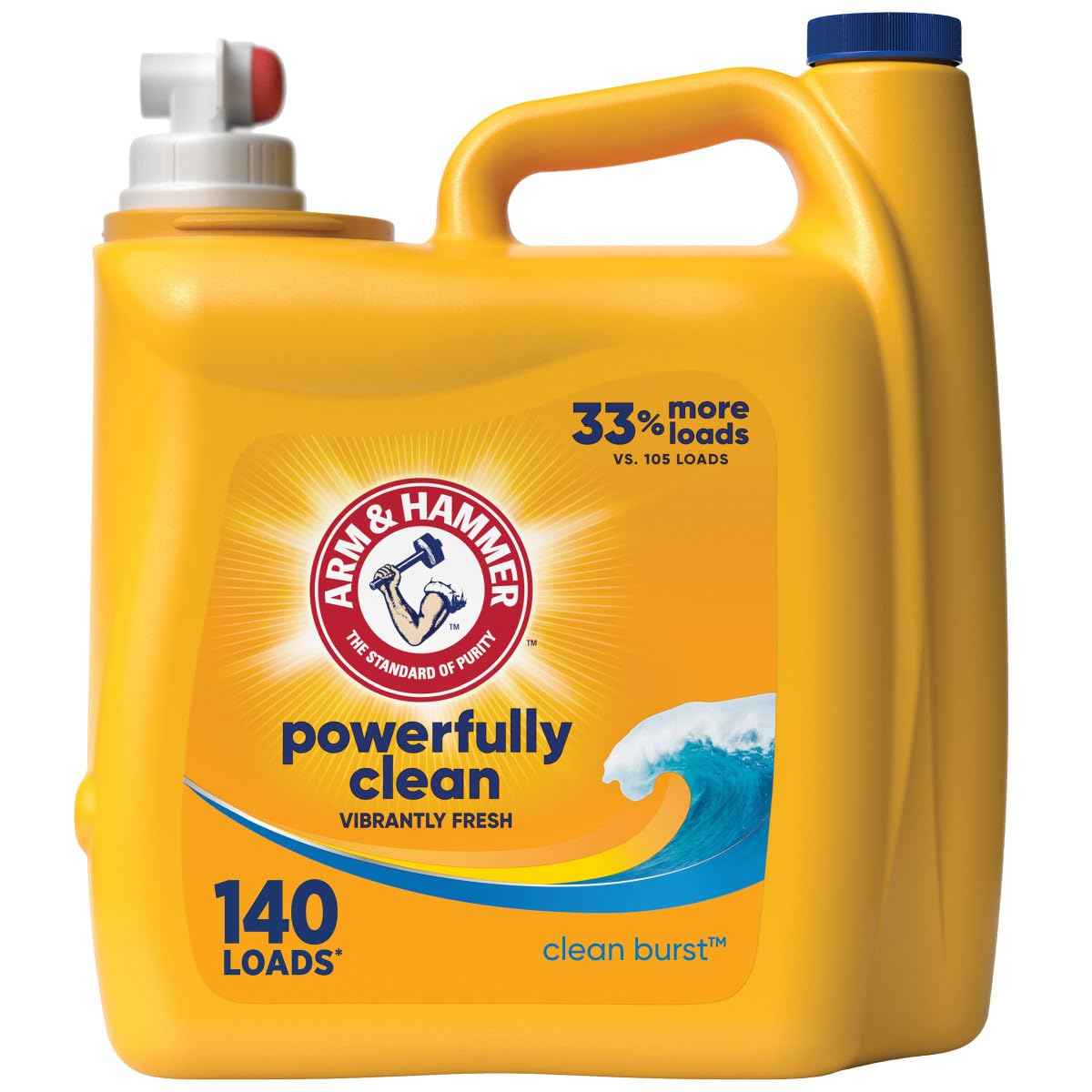 ARM & HAMMER Liquid Laundry Detergent, Clean Burst Fresh